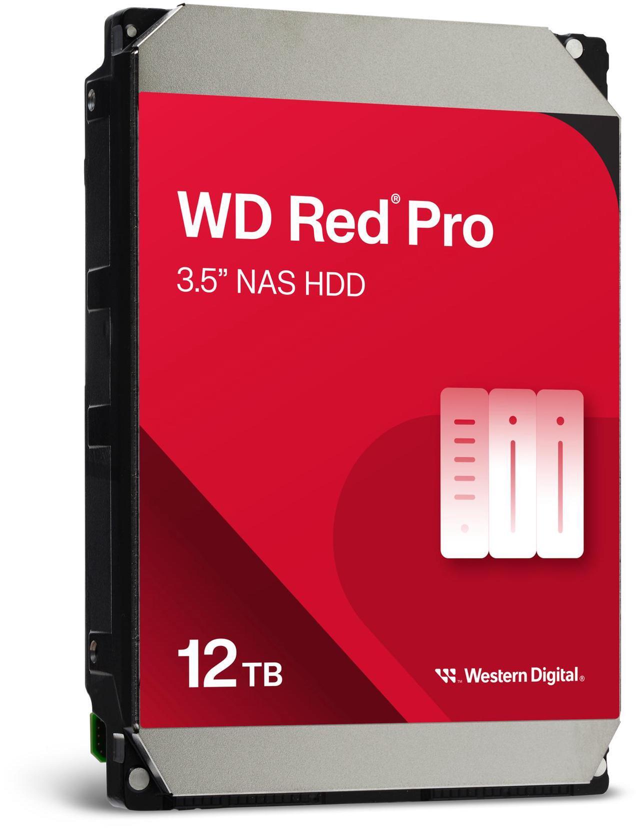 Alt view image 3 of 6 - WD Red Pro WD122KFBX 12TB 7200 RPM 512MB Cache SATA 6.0Gb/s 3.5" Internal Hard Drive