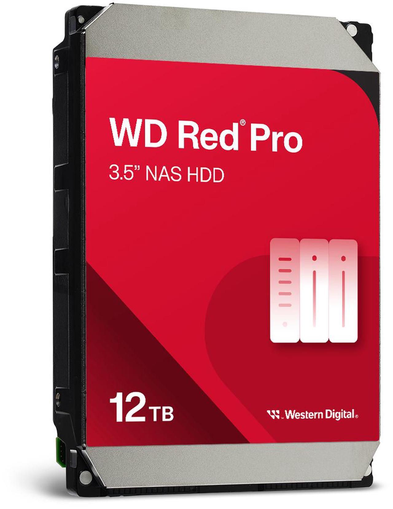 Alt view image 6 of 6 - WD Red Pro WD122KFBX 12TB 7200 RPM 512MB Cache SATA 6.0Gb/s 3.5" Internal Hard Drive