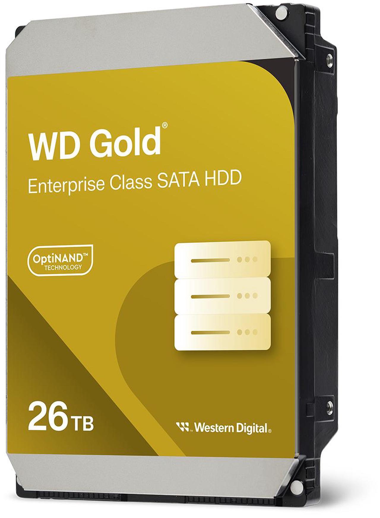 Alt view image 4 of 5 - WD Gold 26TB Enterprise Class Hard Disk Drive - 7200 RPM Class SATA 6Gb/s 512MB Cache 3.5 Inch - WD261KRYZ