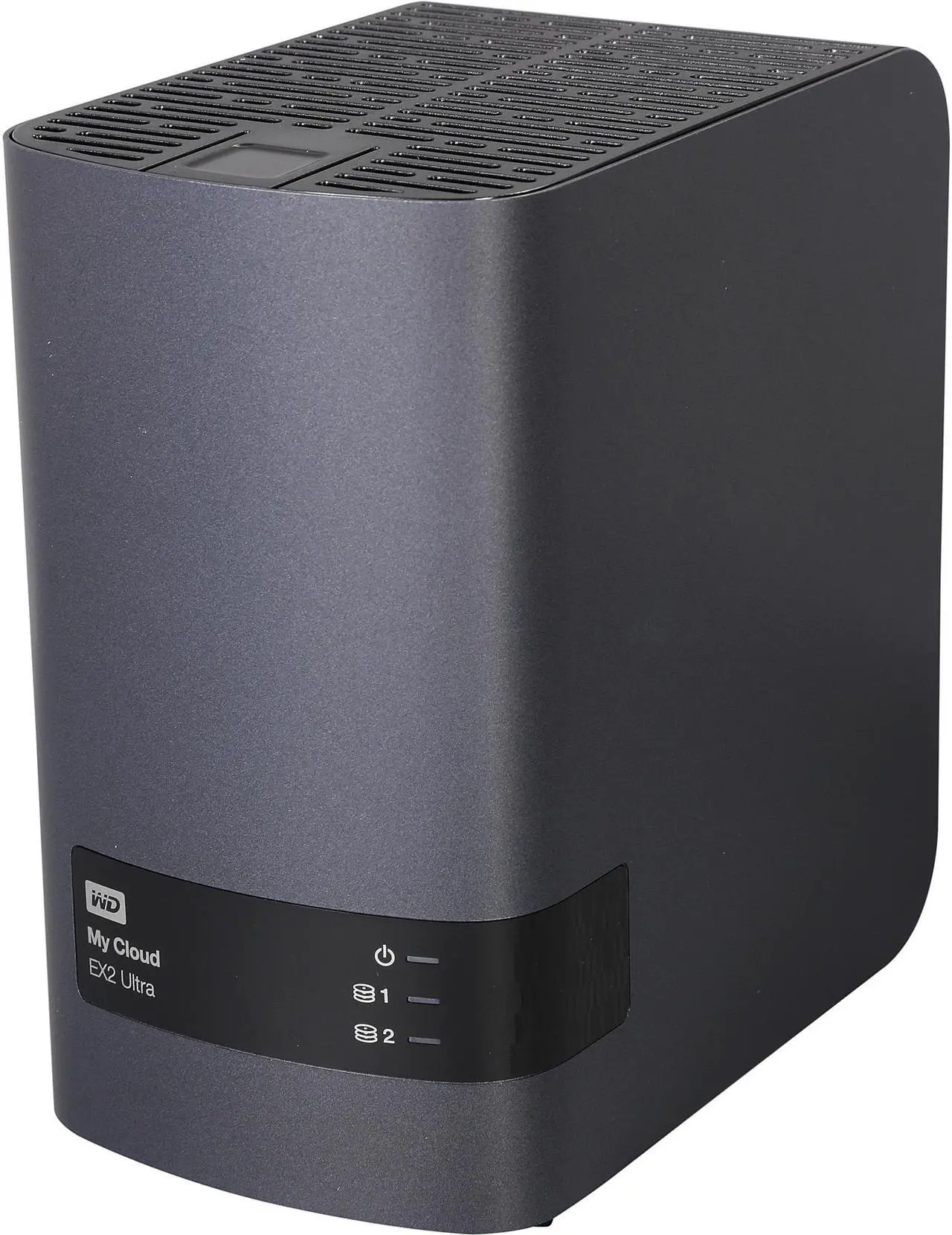 Main image of WD 8TB My Cloud EX2 Ultra NAS - Network Attached Storage - Dual-Core Processor (WDBVBZ0080JCH-NESN)