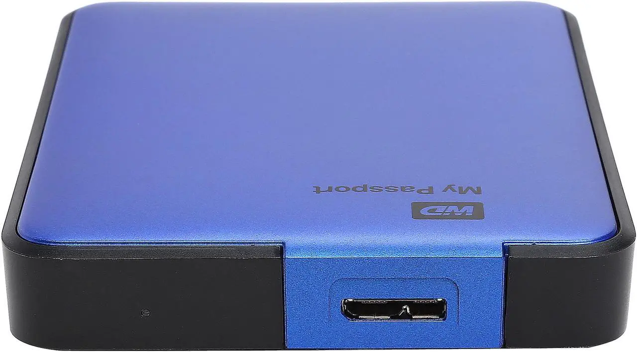 Alt view image 5 of 6 - WD 1TB My Passport External Hard Drive USB 3.0 - WDBBEP0010BBL