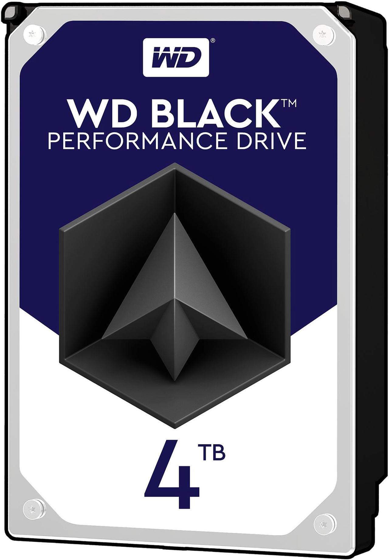 WD Black 4TB Performance Desktop Hard Disk Drive - 7200 RPM SATA 6Gb/s 128MB Cache 3.5 Inch - WD4004FZWX