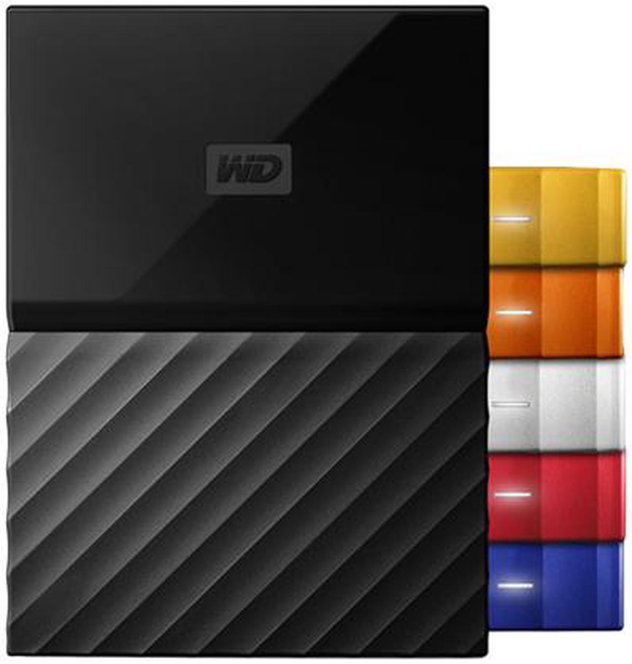 Alt view image 4 of 5 - WD 4TB My Passport Portable Hard Drive USB 3.0 Model WDBYFT0040BBK-WESN Black
