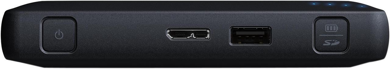 Alt view image 2 of 6 - WD 4TB My Passport Wireless Pro Portable External Hard Drive - WiFi AC, SD, USB 3.0 - WDBSMT0040BBK-NESN