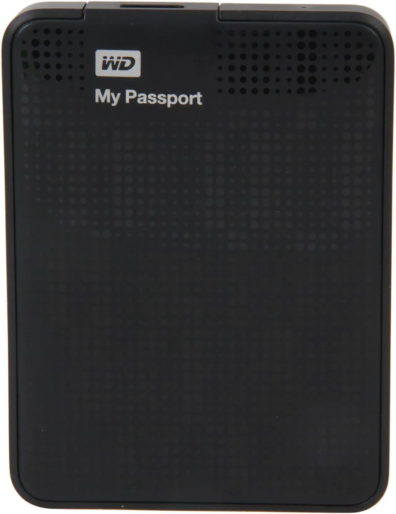 Alt view image 2 of 6 - WD 500GB My Passport Portable Hard Drive USB 3.0/USB 2.0 Model WDBKXH5000ABK-NESN Black