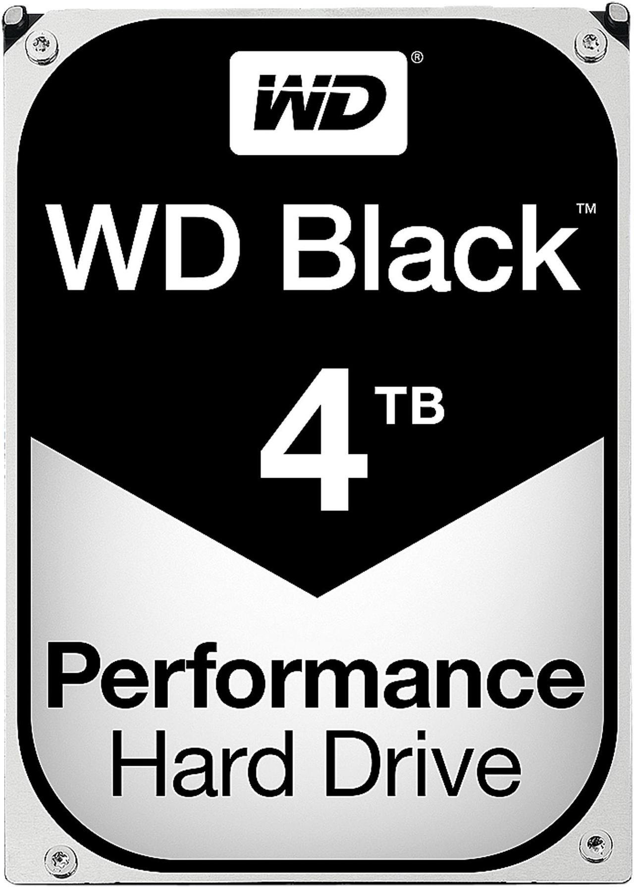 Main image of WD Black 4TB Performance Desktop Hard Disk Drive - 7200 RPM SATA 6Gb/s 64MB Cache 3.5 Inch - WD4003FZEX