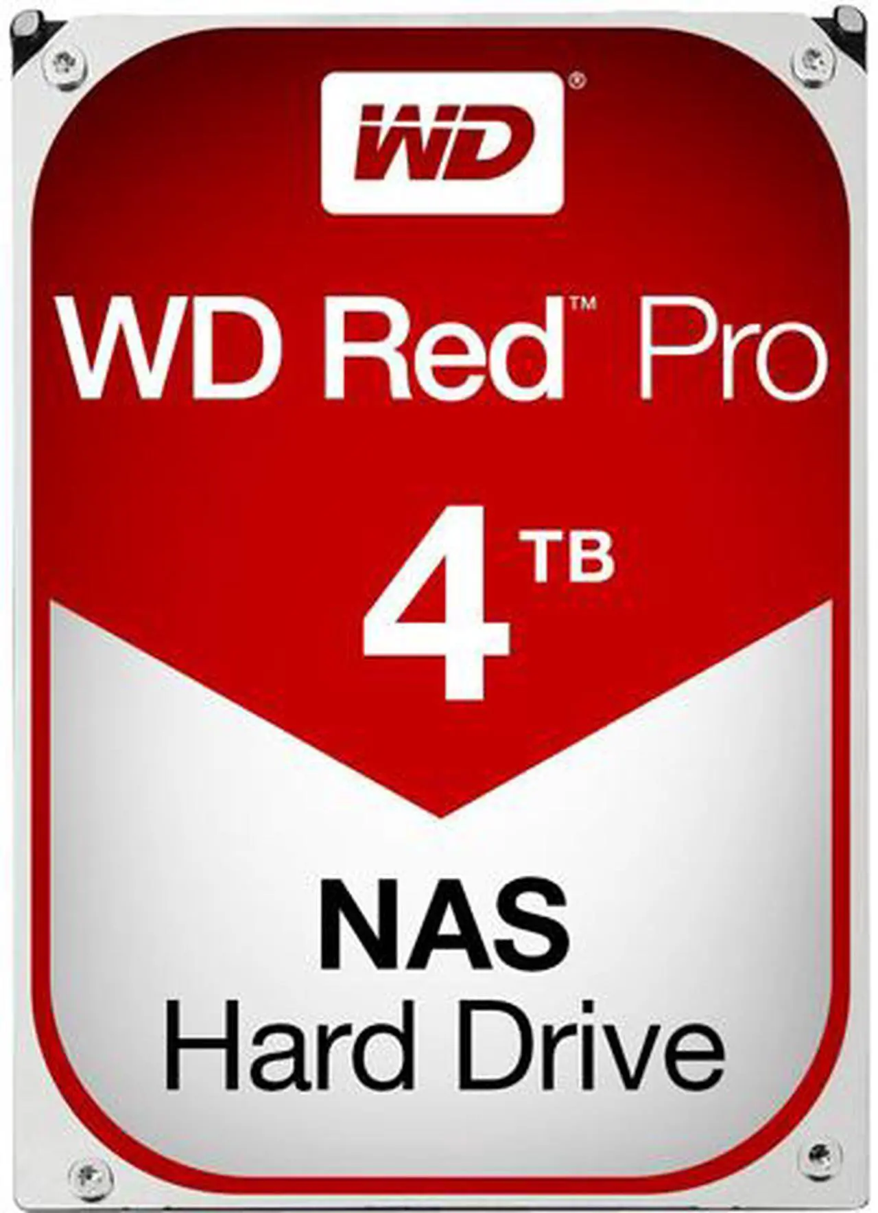 Main image of WD Red Pro 4TB NAS Hard Disk Drive - 7200 RPM Class SATA 6Gb/s 64MB Cache 3.5 Inch - WD4001FFSX