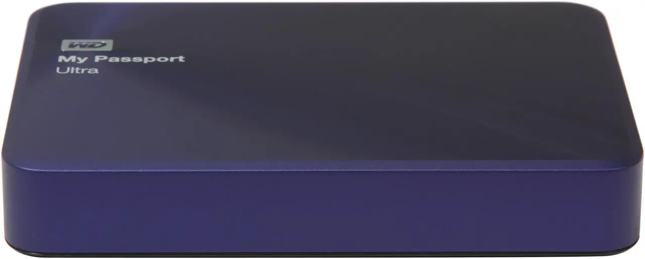 Alt view image 9 of 13 - WD 1TB Blue-Black My Passport Ultra Metal Edition Portable External Hard Drive - USB 3.0 - WDBTYH0010BBA-NESN