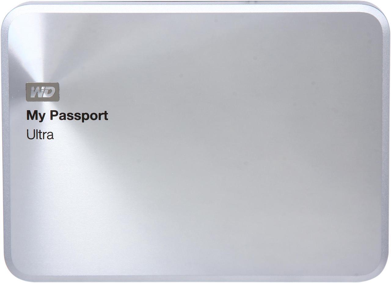 Alt view image 3 of 7 - WD 1TB Silver My Passport Ultra Metal Edition Portable External Hard Drive - USB 3.0 - WDBTYH0010BSL-NESN