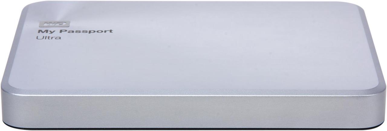 Alt view image 4 of 7 - WD 1TB Silver My Passport Ultra Metal Edition Portable External Hard Drive - USB 3.0 - WDBTYH0010BSL-NESN