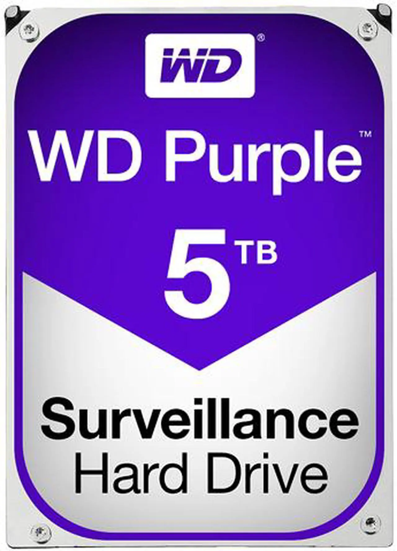 Main image of WD Purple WD50PURX 5TB 5400 RPM 64MB Cache SATA 6.0Gb/s 3.5" Internal Surveillance Hard Drive Bare Drive