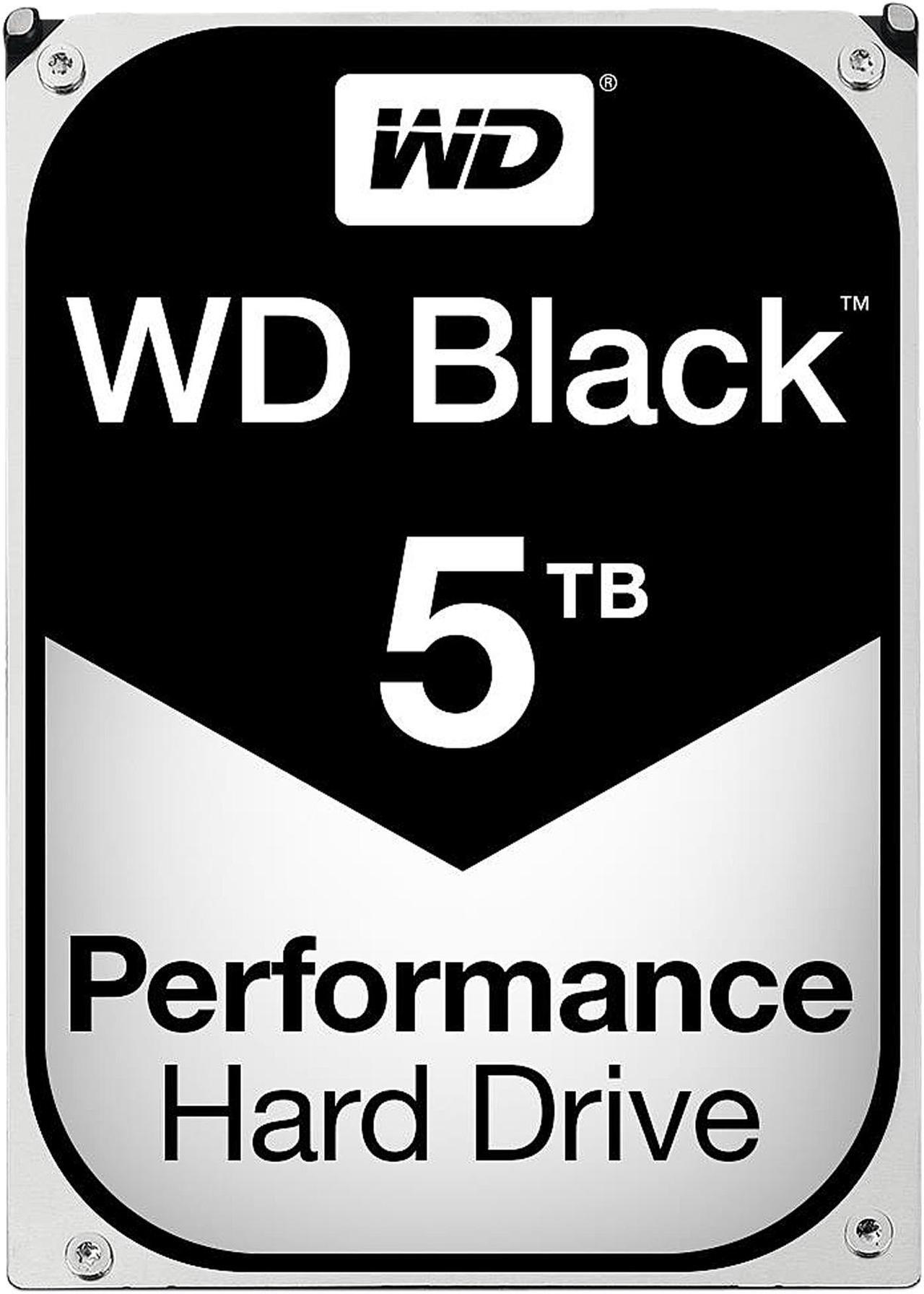 Main image of WD Black 5TB Performance Desktop Hard Disk Drive - 7200 RPM SATA 6Gb/s 128MB Cache 3.5 Inch - WD5001FZWX