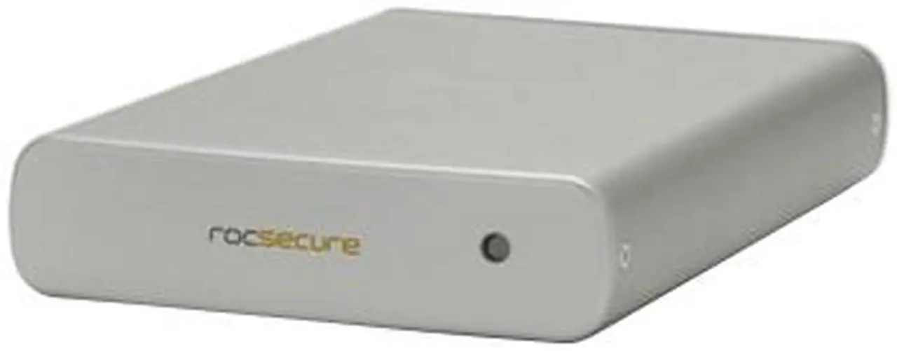 Alt view image 2 of 7 - rocstor Rocbit 2A 160GB 5400 RPM 2.5" USB 2.0 / Firewire400 Encrypted External Hard Drive Model J202F5-40