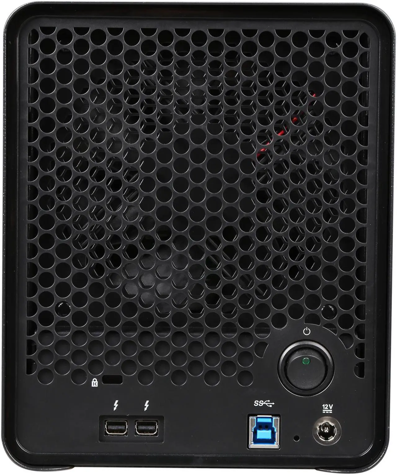 Alt view image 4 of 6 - Drobo Direct Attached Storage - 5 bay array with mSATA SSD acceleration - USB 3 and Thunderbolt ports (DRDR5A21)