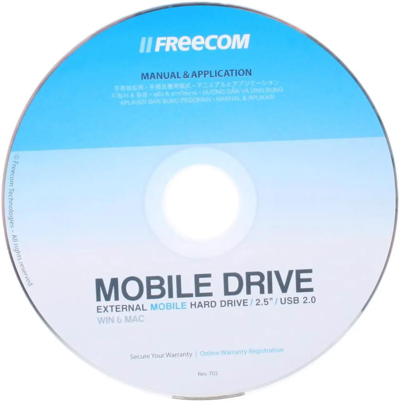 Alt view image 5 of 6 - FREECOM Mobile Drive 160GB USB 2.0 2.5" External Hard Drive 28677