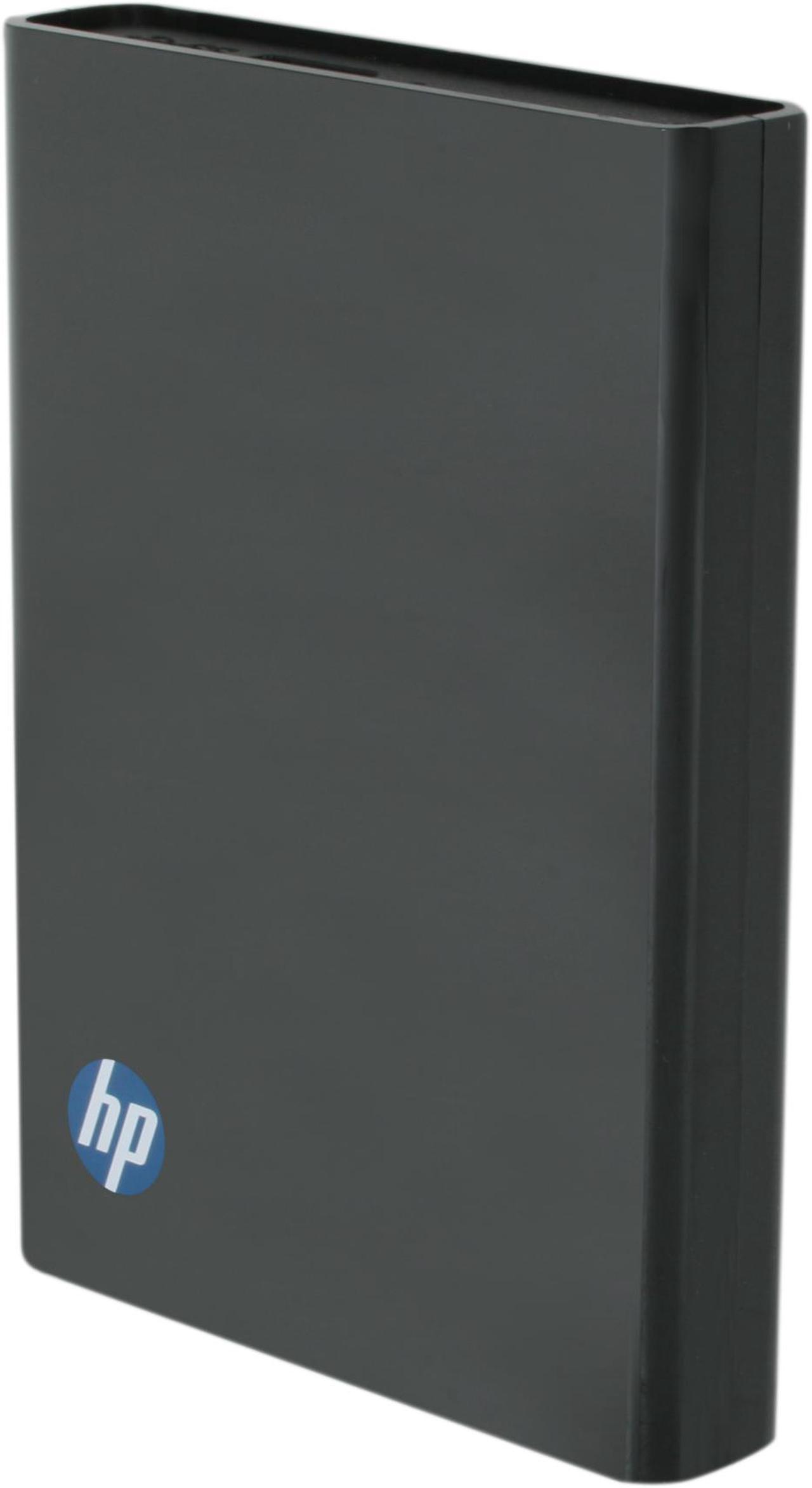 HP Portable 1TB USB 3.0/2.0 External Hard Drive WDBACZ0010BBK-NESN Black