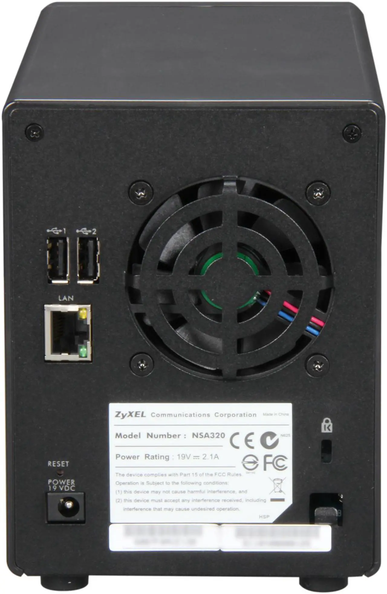 Alt view image 4 of 5 - ZyXEL NSA320 Diskless System 2-Bay Power Media Server