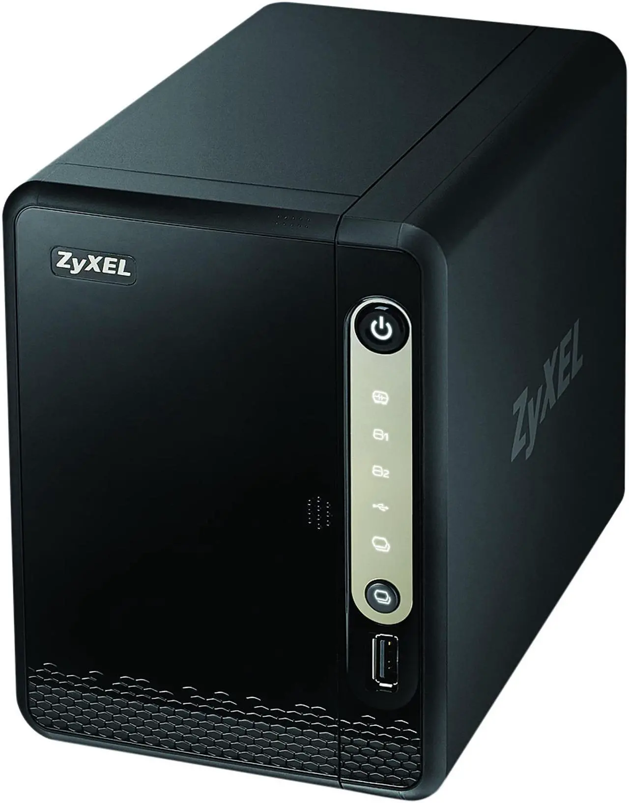 Alt view image 3 of 5 - ZyXEL NAS326 Diskless System 2 Bay NAS Personal Cloud Server DLNA Diskless