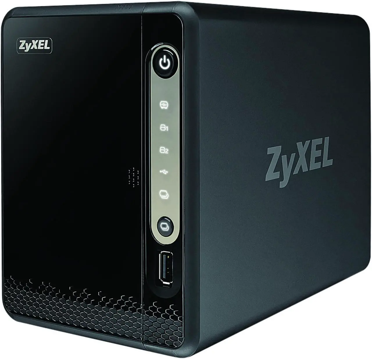 Alt view image 4 of 5 - ZyXEL NAS326 Diskless System 2 Bay NAS Personal Cloud Server DLNA Diskless