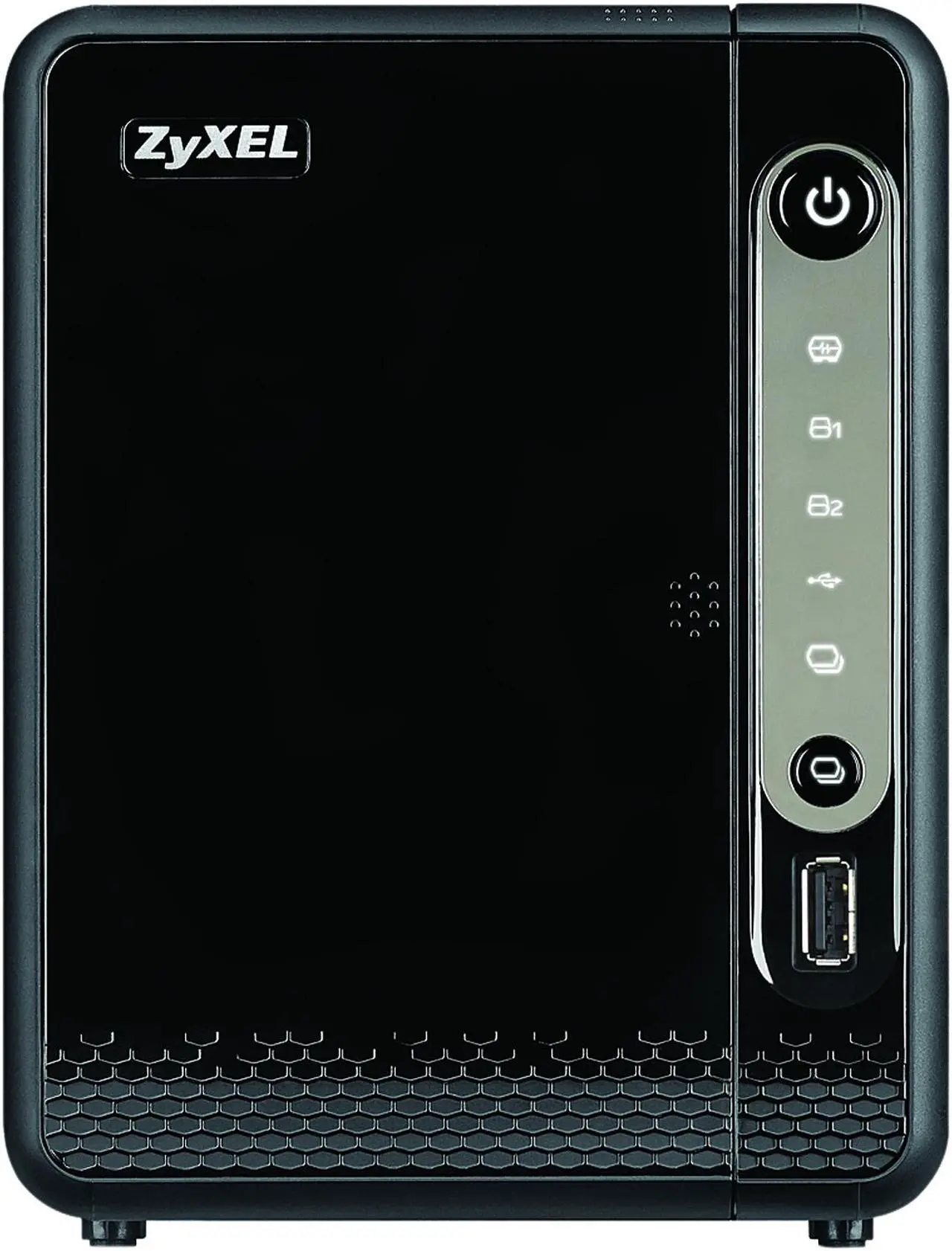 Alt view image 2 of 5 - ZyXEL NAS326 Diskless System 2 Bay NAS Personal Cloud Server DLNA Diskless