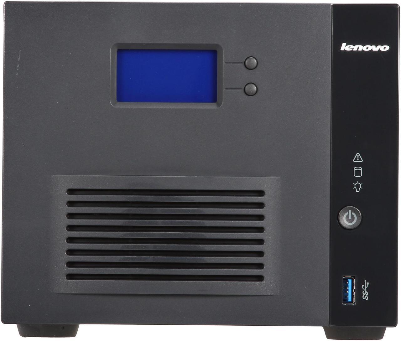 Alt view image 2 of 5 - Lenovo 70B89003NA Diskless System Iomega ix4-300d Network Storage 4-BAY
