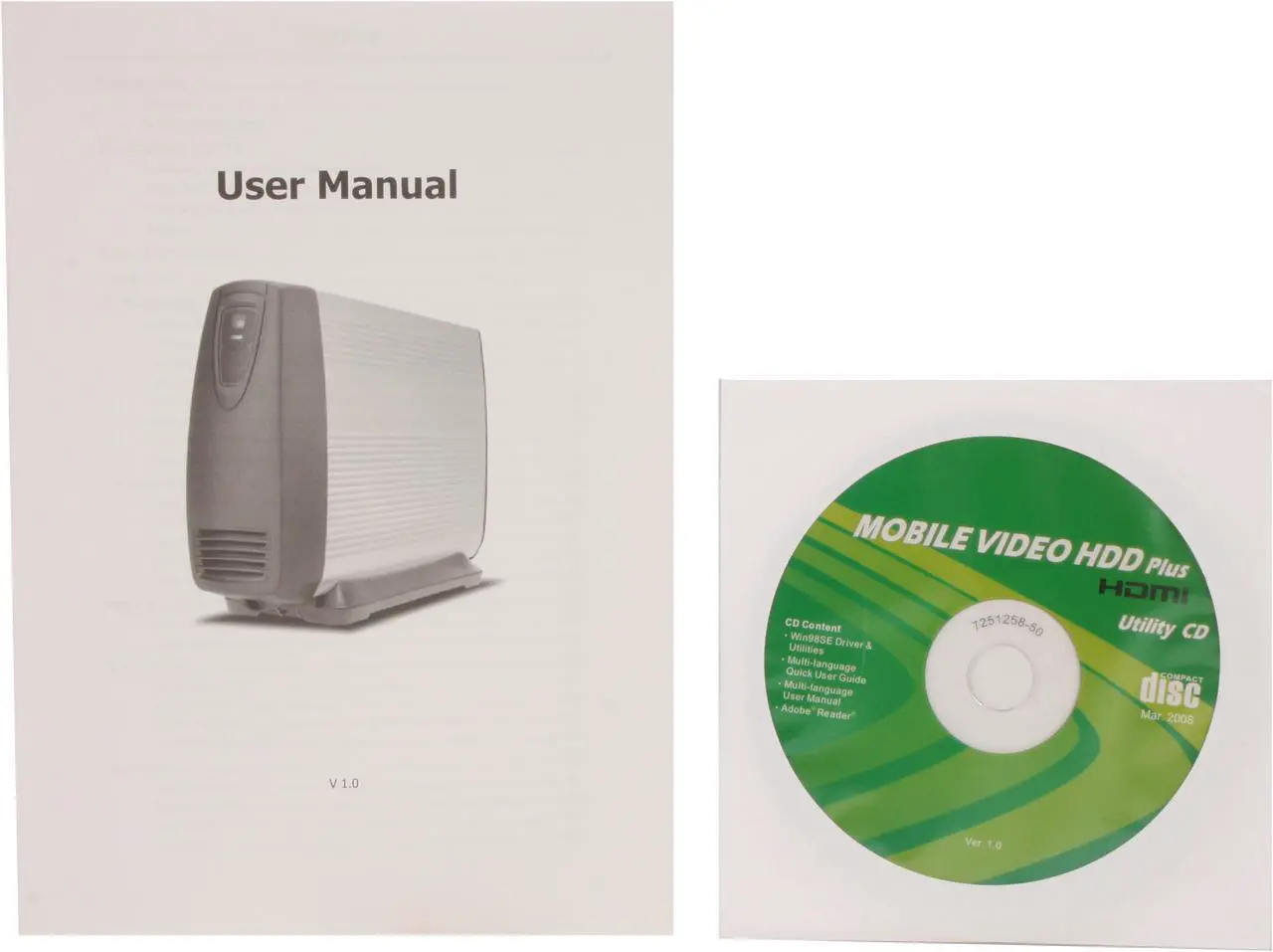 Alt view image 7 of 8 - Argosy 500GB USB 2.0 3.5" HDD Media Player HV358T-00500