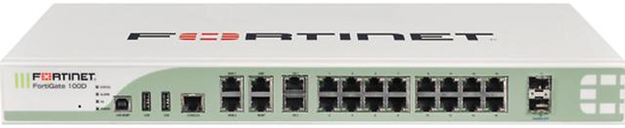 Fortinet FortiGate-100D Security Appliance FG-100D