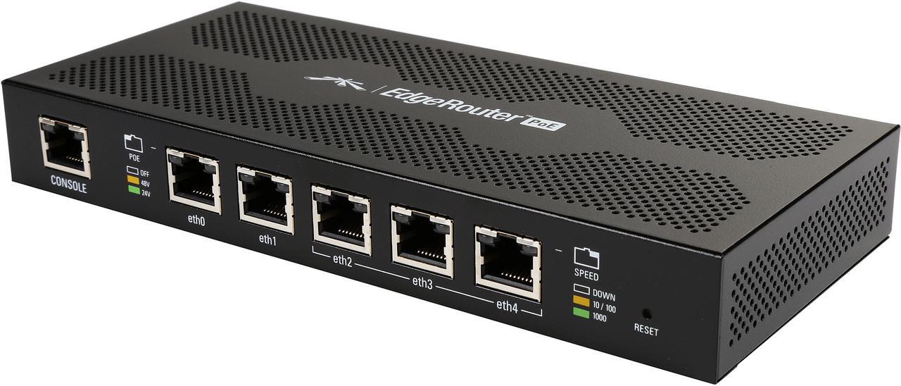 Main image of Ubiquiti ERPOE-5-US EdgeRouter PoE Advanced 5-Port Router