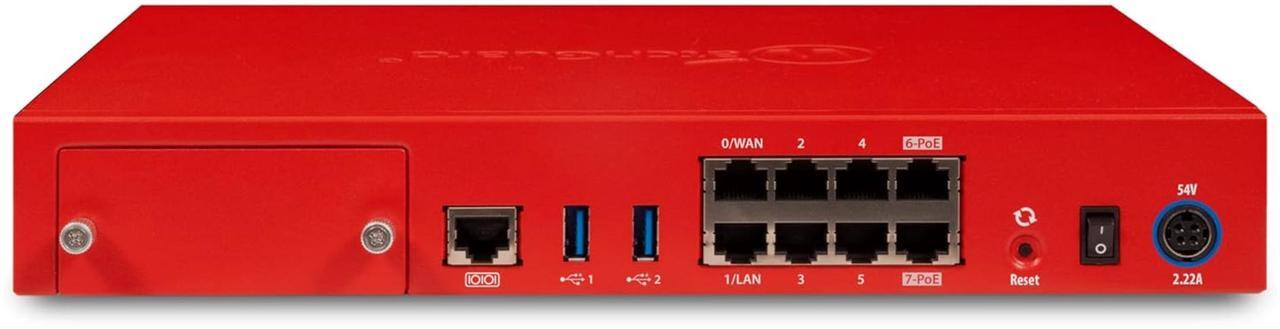 Alt view image 2 of 5 - WatchGuard Firebox T85-PoE Network Security/Firewall Appliance Up to 4.96 Gbps firewall throughput, 8 x 1Gb ports, 60 Branch Office VPNs