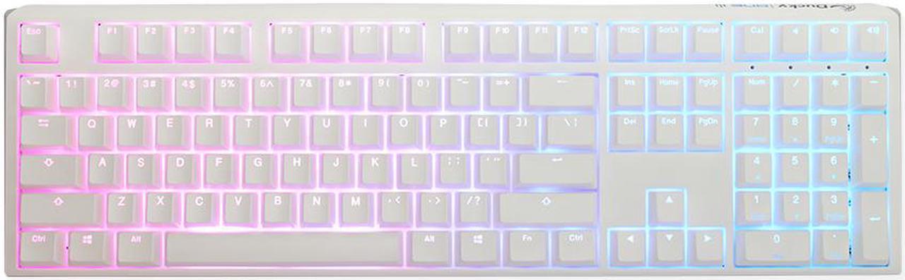 Ducky ONE 3 - White - Full Size Mechanical Keyboard - MX Brown