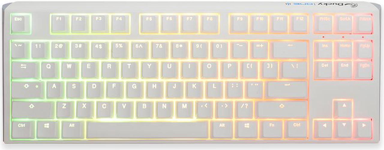 Ducky ONE 3 - White - TKL Mechanical Keyboard - MX Brown