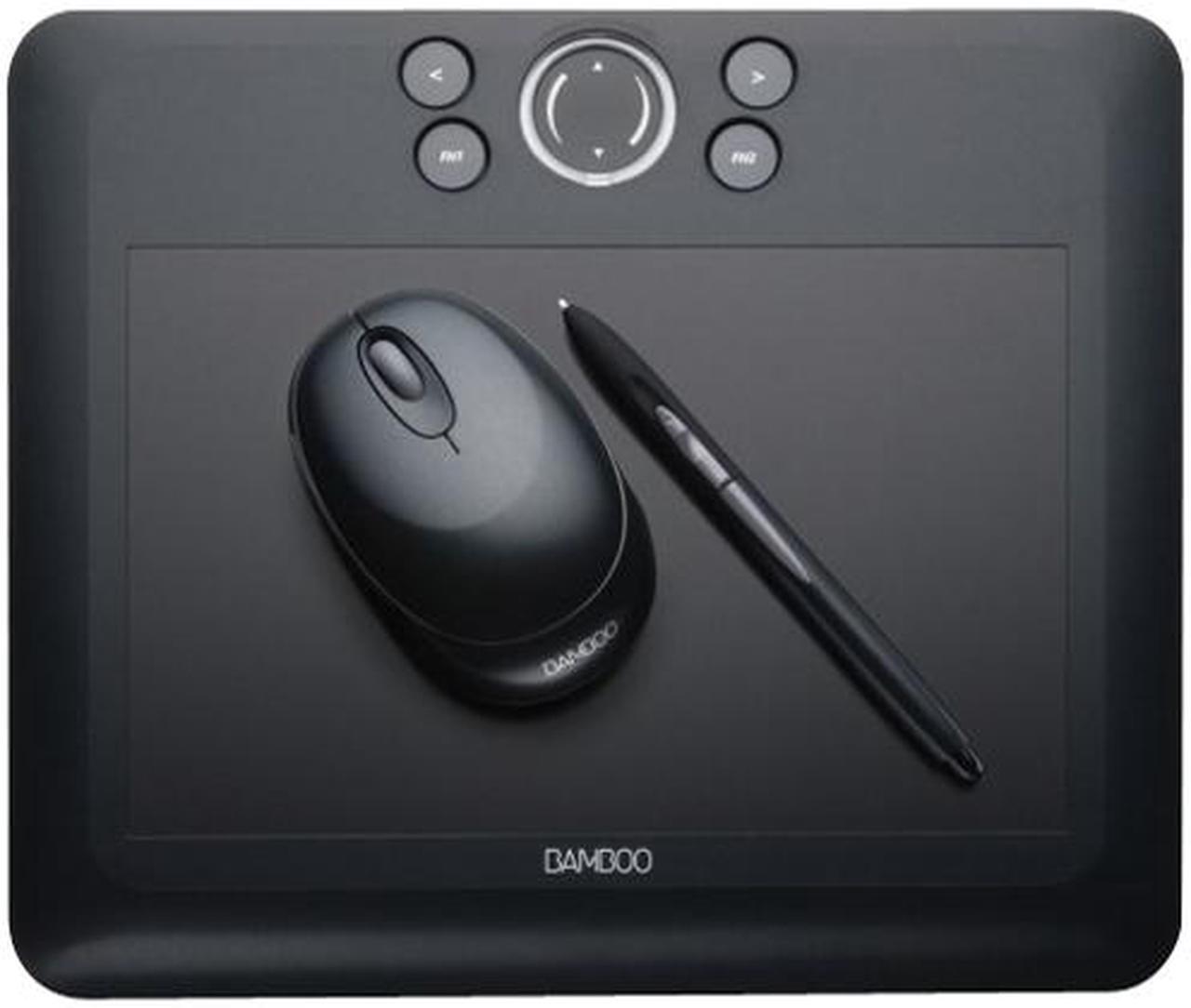 Main image of Wacom CTE650K 8.5" W x 5.3" D Active Area USB Bamboo Fun Medium Tablet- Black Finish