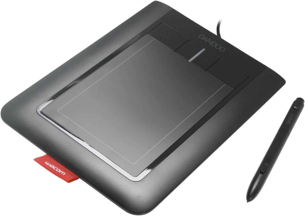 Main image of Wacom Bamboo Pen & Touch Touch - 4.9" x 3.4" (124mm x 86mm) Pen - 5.8" x 3.6" (147mm x 91mm) Active Area USB Tablet