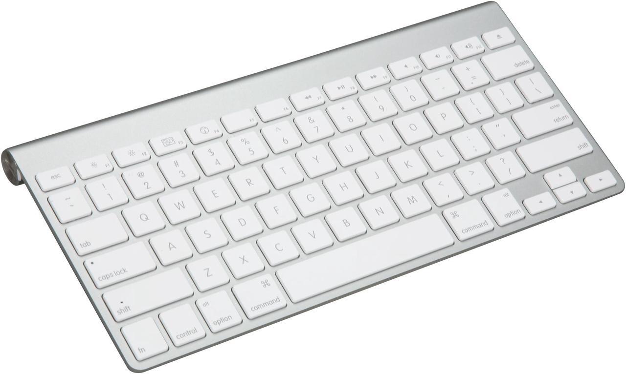 Main image of Apple White Bluetooth Wireless Mini  Keyboard Model MC184LL/A