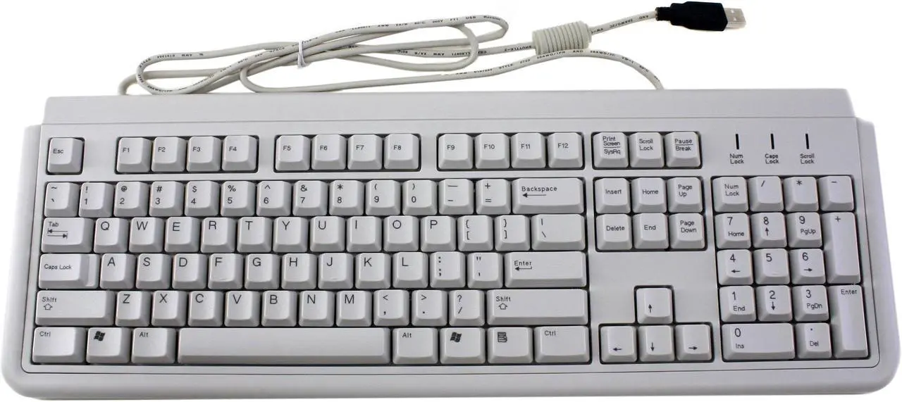 Main image of LITE-ON SK-1788U Gray 104 Normal Keys USB Wired Standard Keyboard