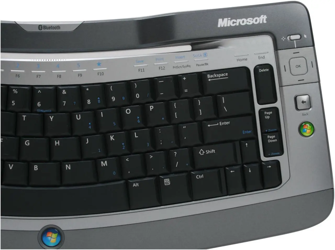 Alt view image 5 of 15 - Microsoft Wireless Entertainment Desktop 7000