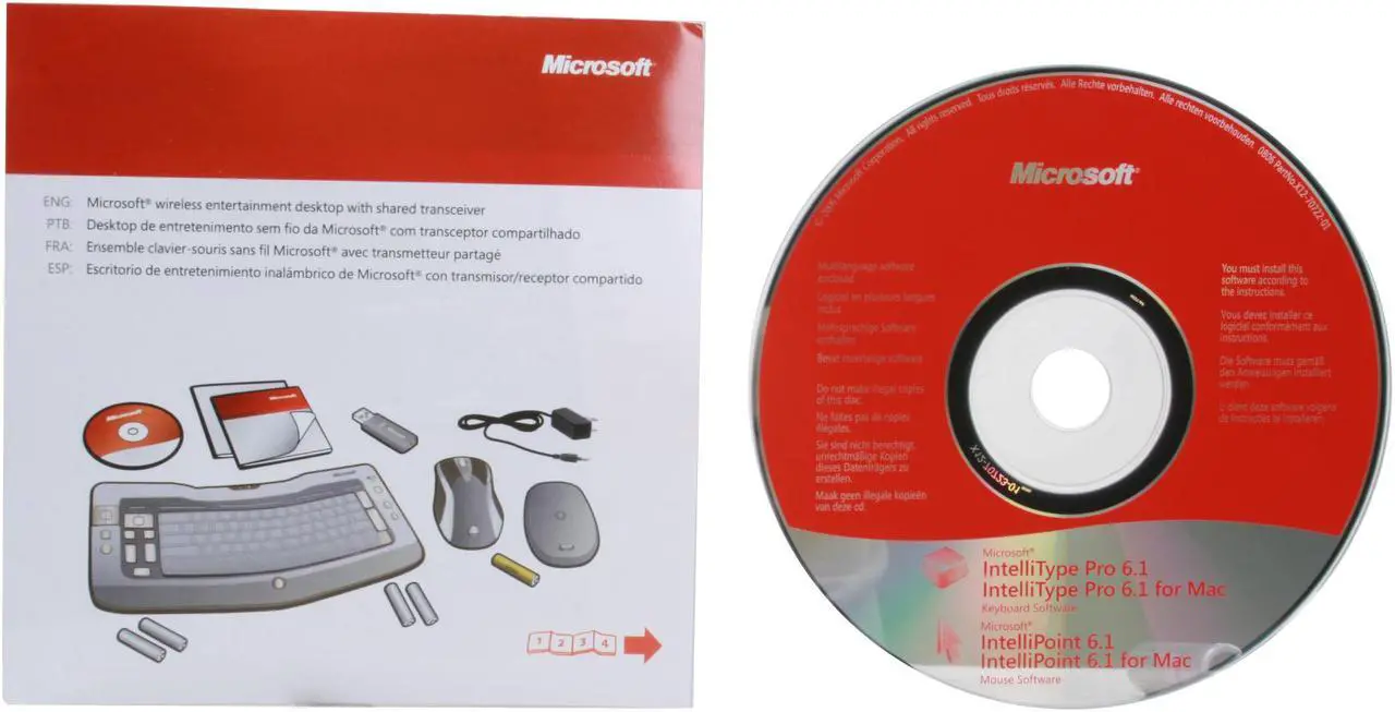 Alt view image 14 of 15 - Microsoft Wireless Entertainment Desktop 7000