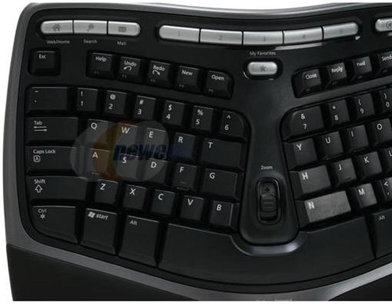 Alt view image 3 of 8 - Microsoft Natural Ergonomic Keyboard 4000 - OEM