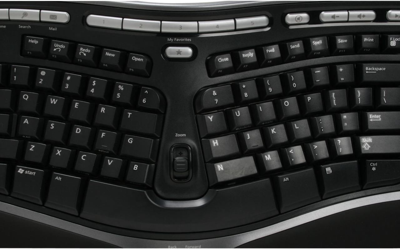 Alt view image 4 of 8 - Microsoft Natural Ergonomic Keyboard 4000 - OEM