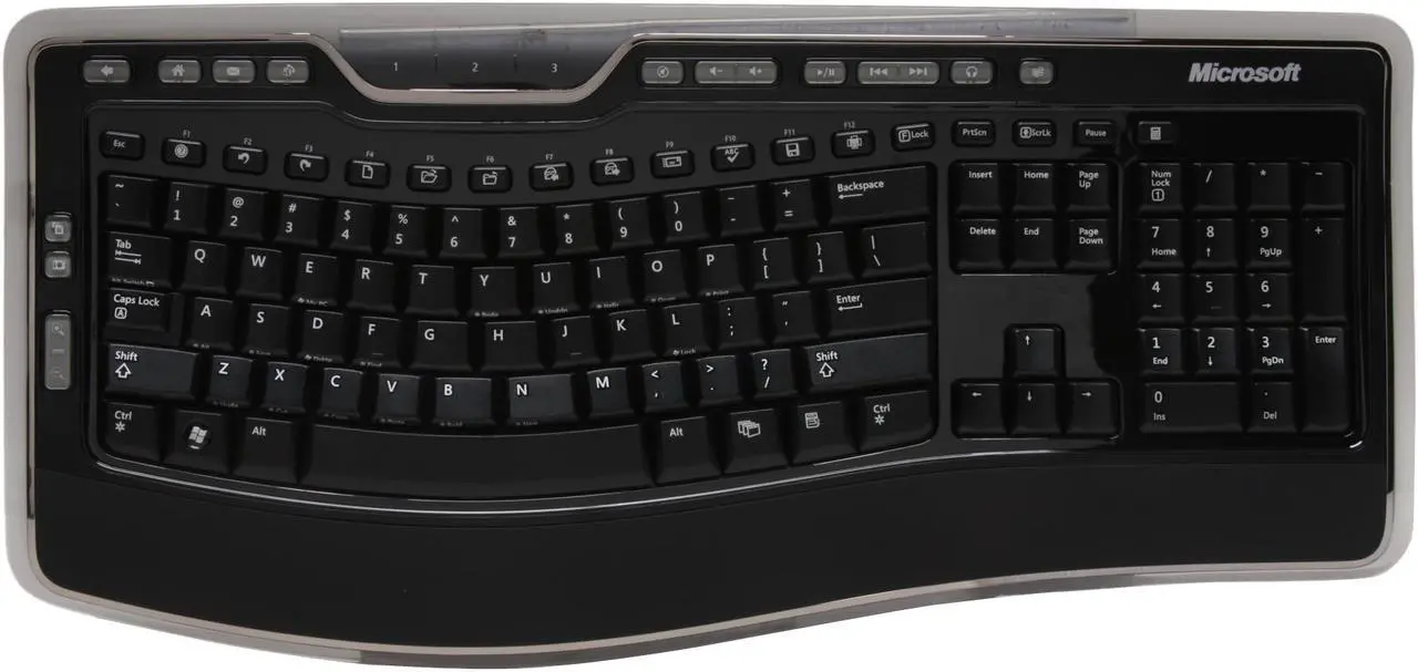 Alt view image 2 of 16 - Microsoft Wireless Laser Desktop 7000