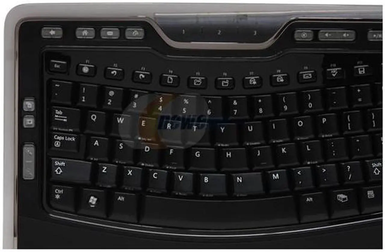 Alt view image 3 of 16 - Microsoft Wireless Laser Desktop 7000