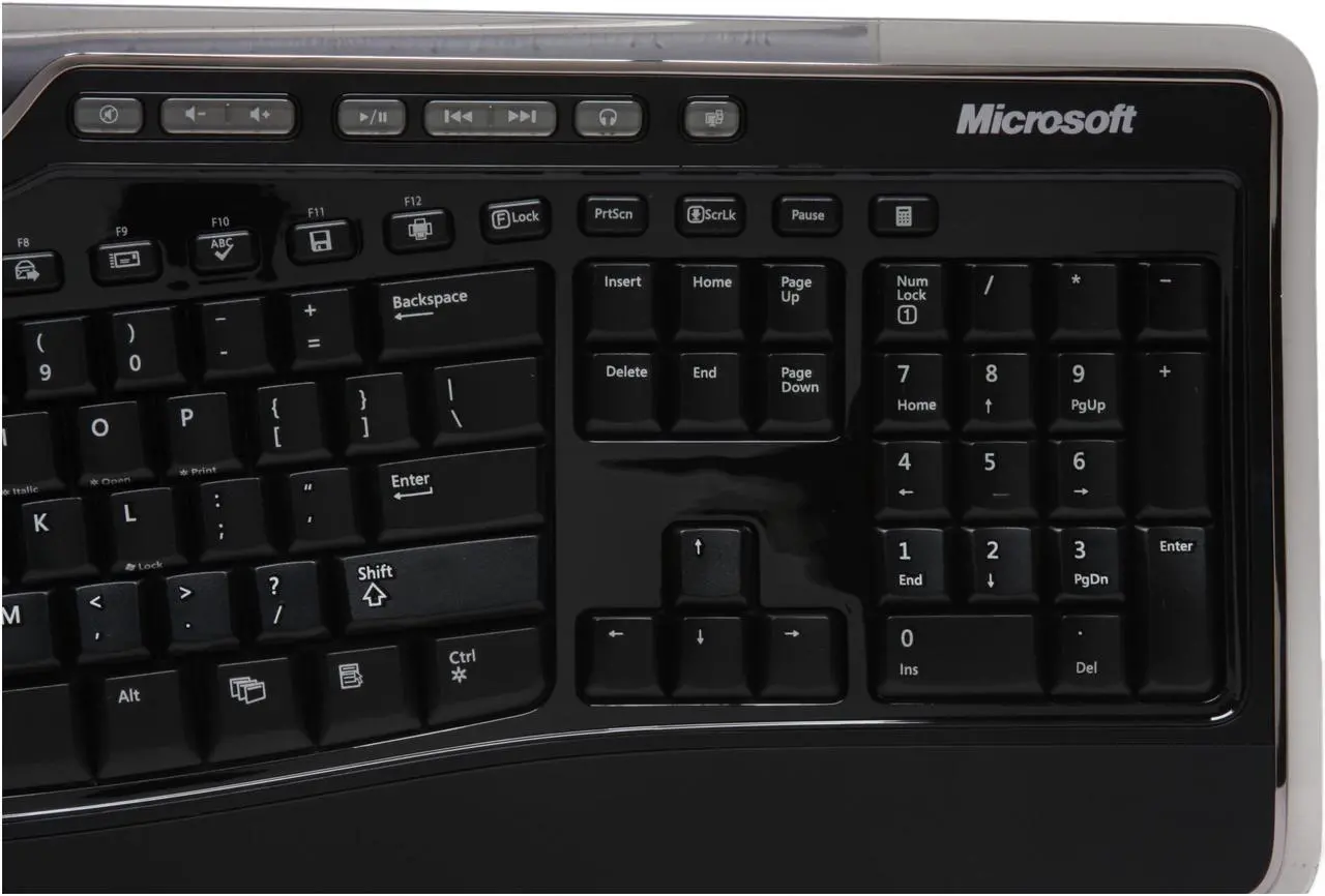 Alt view image 5 of 16 - Microsoft Wireless Laser Desktop 7000