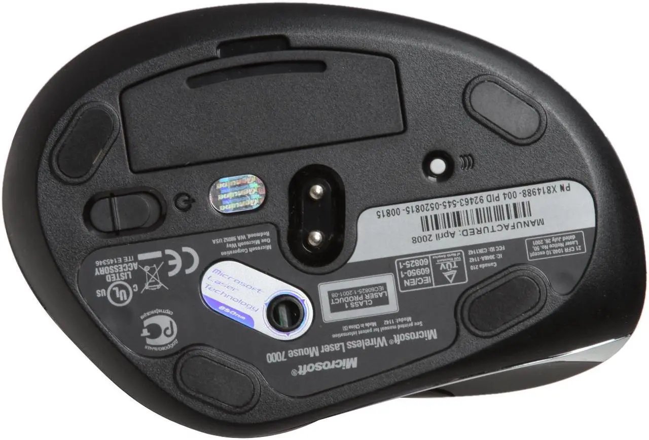 Alt view image 12 of 16 - Microsoft Wireless Laser Desktop 7000