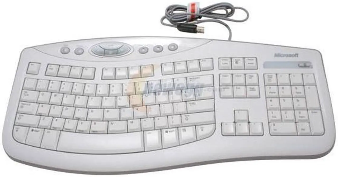 Microsoft Comfort Curve 2000 B2L00026 White Wired Keyboard