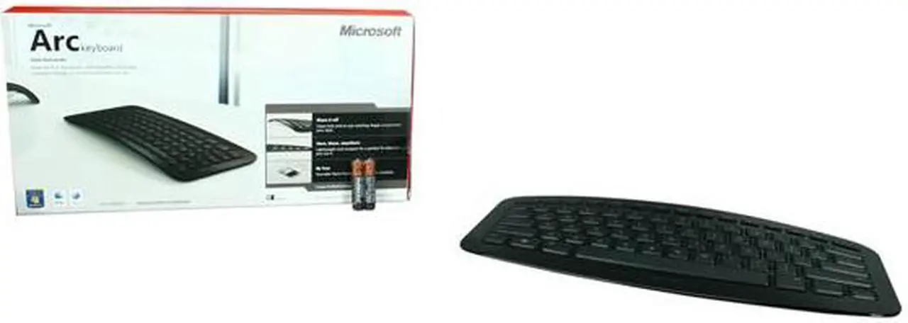 Alt view image 5 of 5 - Microsoft Arc Keyboard