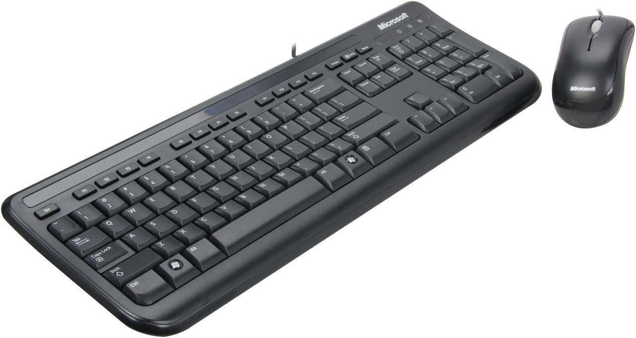 Microsoft Desktop 400 5MH-00001 Black USB Wired Standard Keyboard