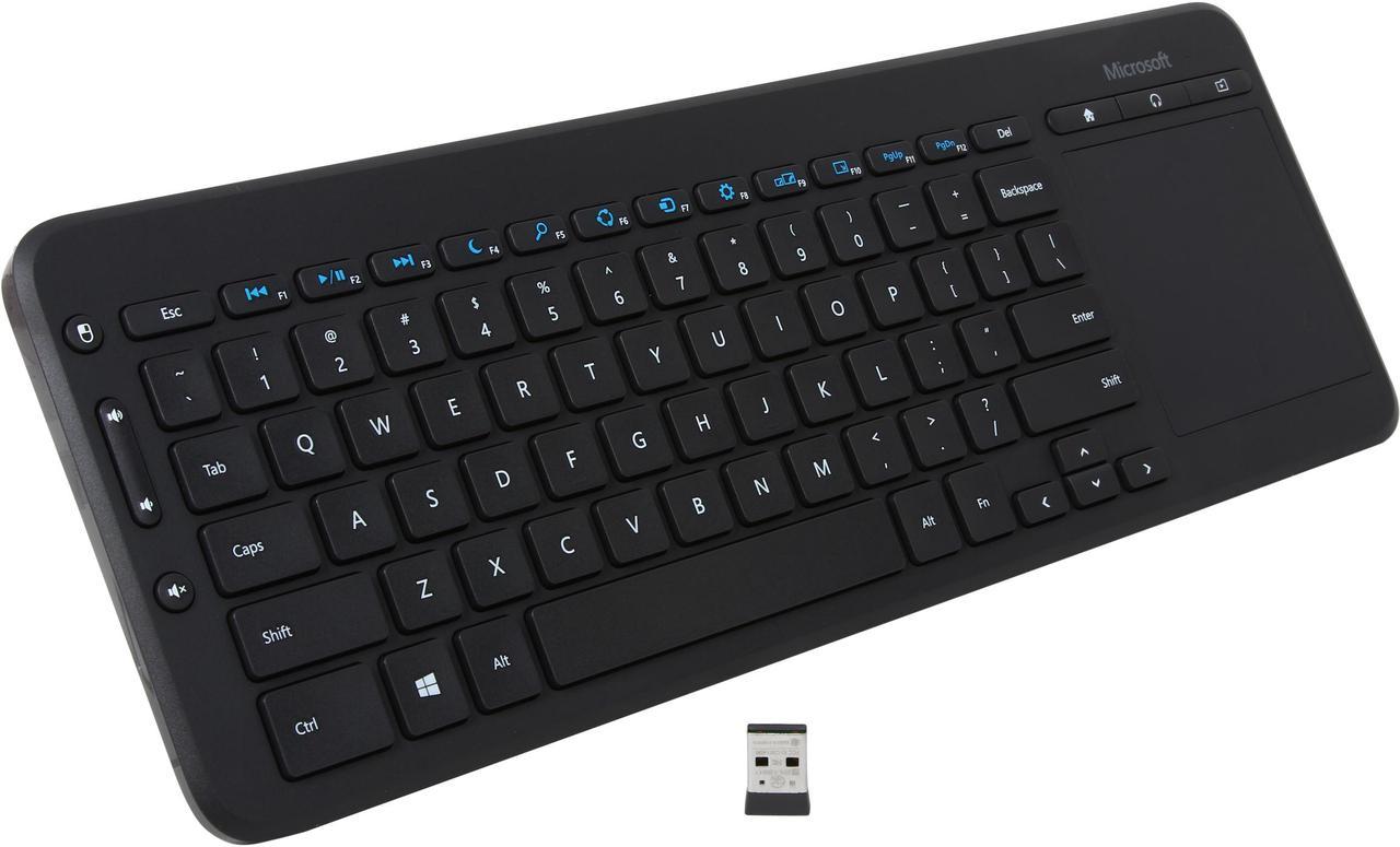 Microsoft N9Z-00001 USB See Details All-in-One Media Keyboard