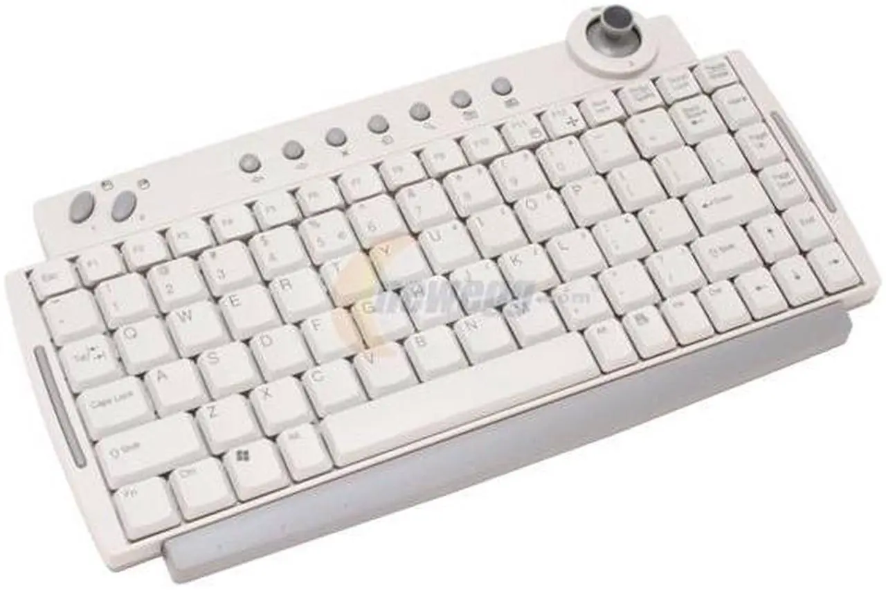 Main image of BTC 9116URF Gray 87 Normal Keys 9 Function Keys RF Wireless Mini Wireless Internet Keyboard With Dual Mode Joystick Mouse