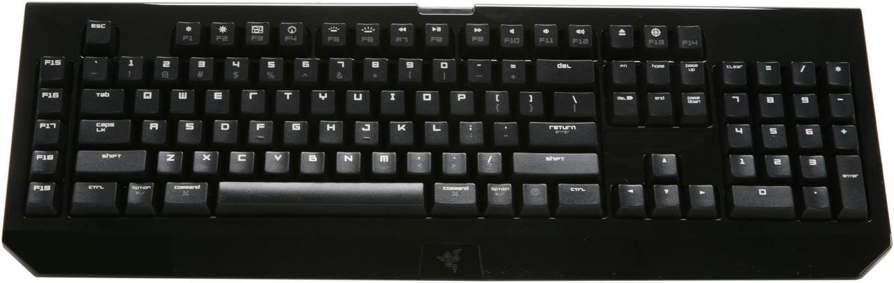 Alt view image 2 of 4 - RAZER BlackWidow Black Wired Mechanical Gaming Keyboard – MAC Edition