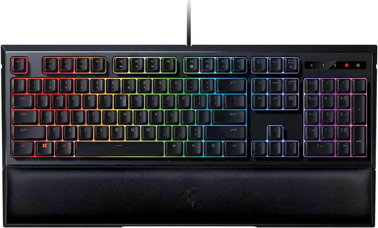 Main image of Razer Ornata Chroma - RGB Mecha-Membrane Gaming Keyboard with Mid-Height Keycaps - RZ03-02040200-R3U1